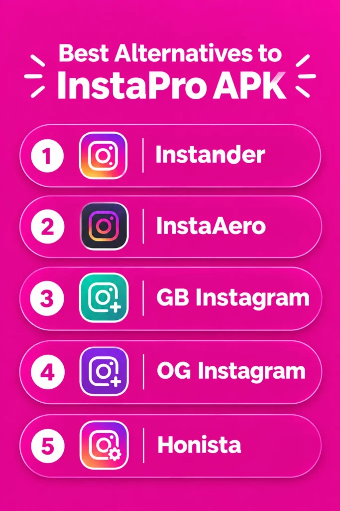 Best Alternatives to InstaPro APK